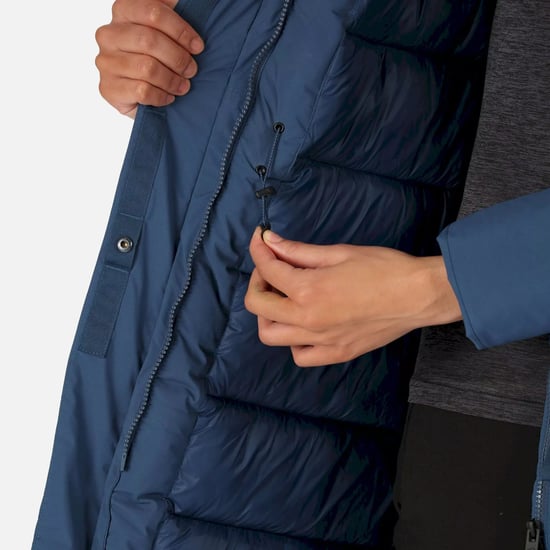 Regatta Womens/Ladies Yewbank II Wasserdichter Parka (Dark Denim) - Image 6