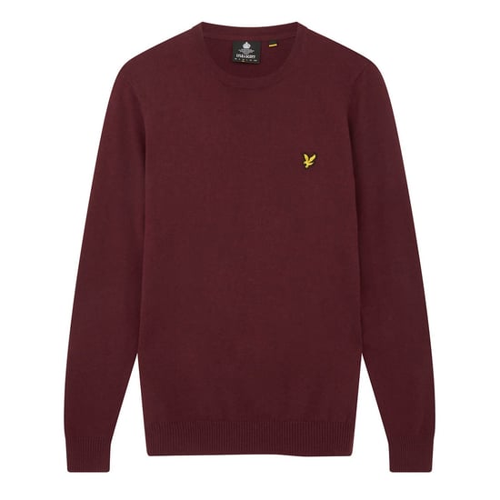 Herren Pullover von der Marke Lyle & Scott in der Farbe rot. Der Pullover ist aus sehr hochwertiger Merinowolle gefertigt. Marke: Lyle & ScottModellname: Crew Neck MerinoKategorie: HerrenpulloverMaterialien: MerinowolleFarbe: rot - Image 1