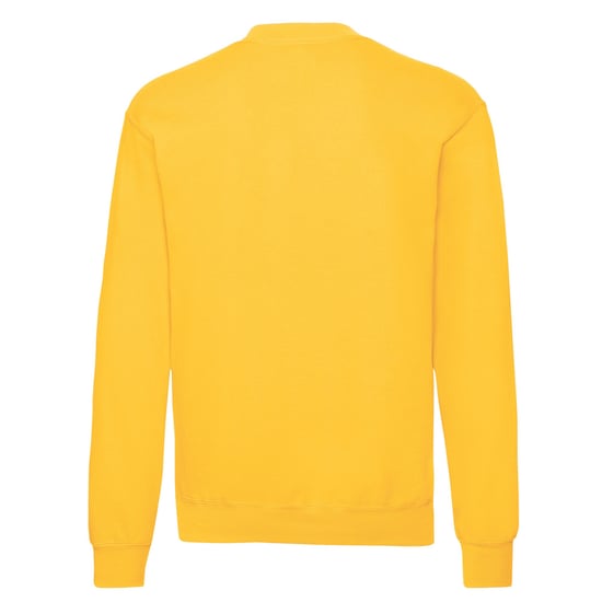 Fruit of the Loom - "Classic" Sweatshirt für Herren/Damen Unisex angesetzte Ärmel (Sonnenblume) - Image 2
