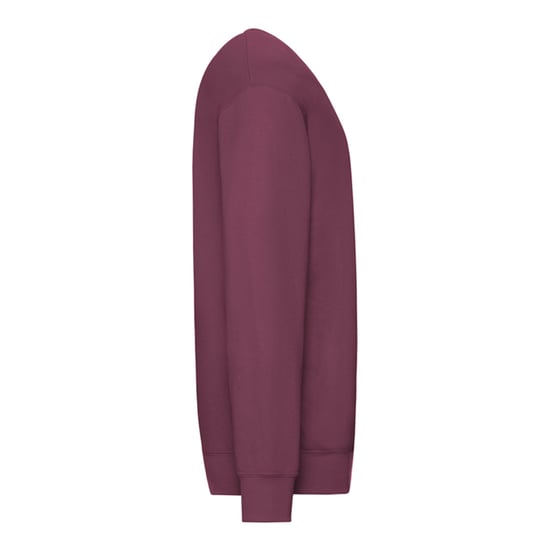 Fruit of the Loom - Sweatshirt für Herren/Damen Unisex angesetzte Ärmel (Antik-Dunkelrot) - Image 3