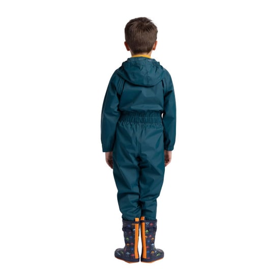 Trespass Childrens/Kids Button Regenanzug (Teal) - Image 4