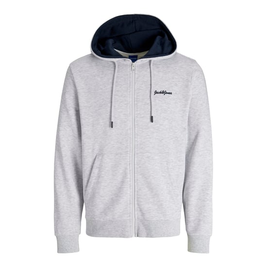 Herren-Kapuzenpullover der Marke Jack & Jones. Der Hoodie ist aus hochwertiger Baumwolle und Polyester gefertigt. Die feine Mischung dieser Materialien sorgt für einen herrlich warmen Tragekomfort. Marke: Jack & JonesModellname: Jor Tango Zip Sweat Hood - Image 1