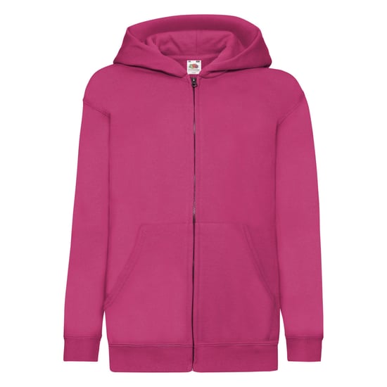 Fruit of the Loom - "Classic" Kapuzenjacke für Kinder (Fuchsie) - Image 1