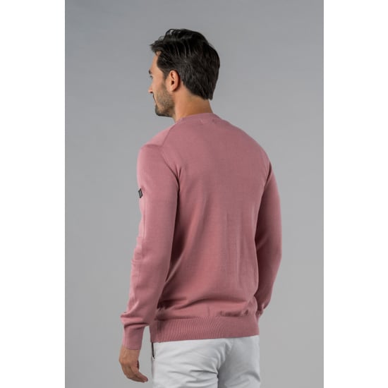 Herren-Pullover der Marke Presly & Sun. Der Pullover von Presly & Sun ist aus Bio-Baumwolle hergestellt und hat eine normale Passform. Die weiche Baumwolle sorgt für hohen Tragekomfort. Marke: Presly & SunModellname: Will Roundneck Knitted Pullover Kateg - Image 2