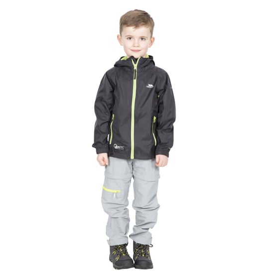 Trespass Childrens/Kids Qikpac Waterproof Packaway Jacket - Image 3
