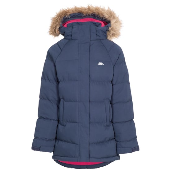 Trespass Mädchen Einzigartige gepolsterte Jacke (Marine) - Image 1