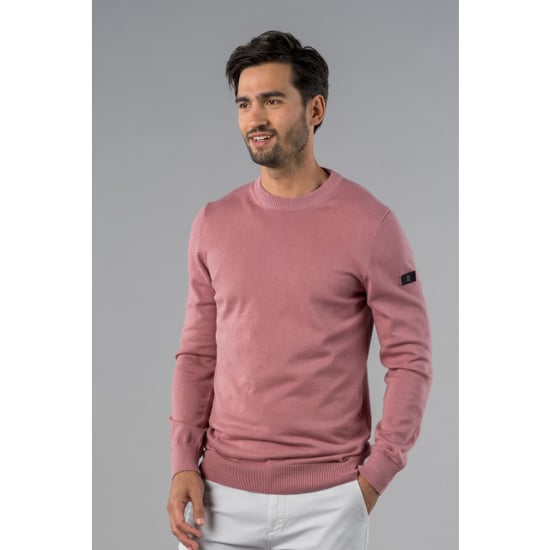 Herren-Pullover der Marke Presly & Sun. Der Pullover von Presly & Sun ist aus Bio-Baumwolle hergestellt und hat eine normale Passform. Die weiche Baumwolle sorgt für hohen Tragekomfort. Marke: Presly & SunModellname: Will Roundneck Knitted Pullover Kateg - Image 3