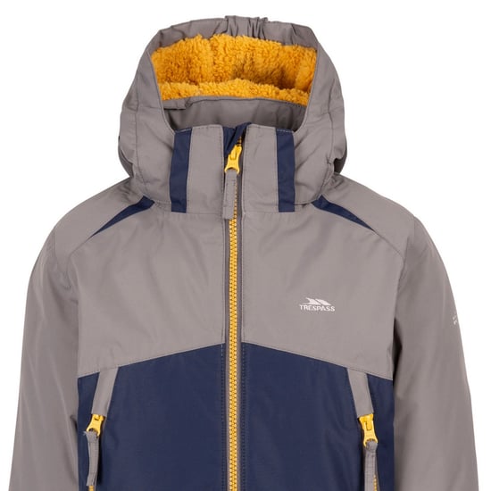 Trespass Kinder Entdecker Kontrast Reißverschlussjacke (Marineblau) - Image 3