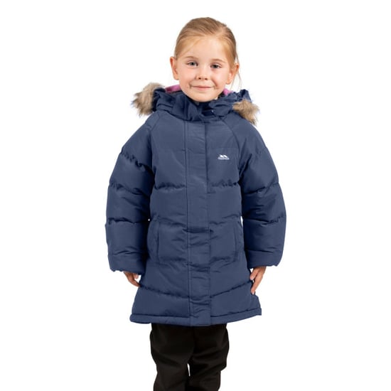 Trespass Mädchen Einzigartige gepolsterte Jacke (Marine) - Image 3