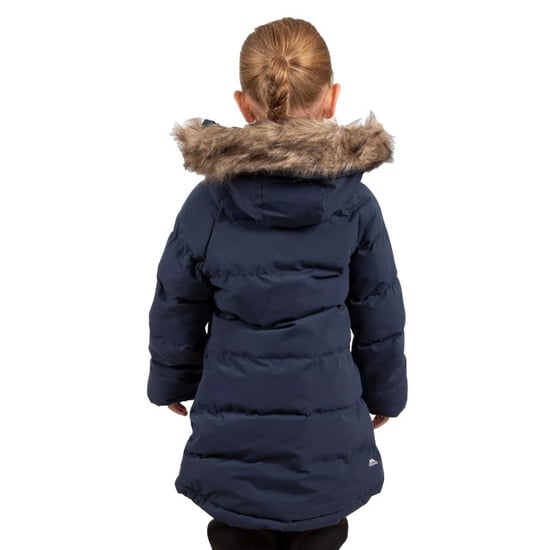 Trespass Mädchen Einzigartige gepolsterte Jacke (Marine) - Image 4