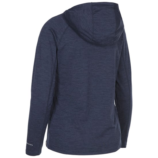 Trespass Womens/Ladies Hattie Active Hoodie (Navy Marl) - Image 2