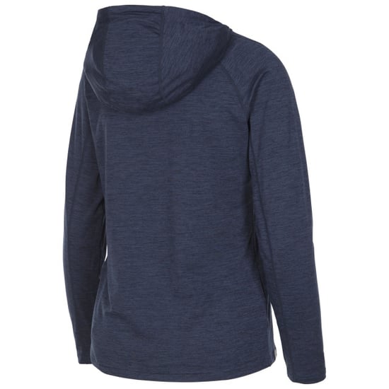 Trespass Womens/Ladies Hattie Active Hoodie (Navy Marl) - Image 3