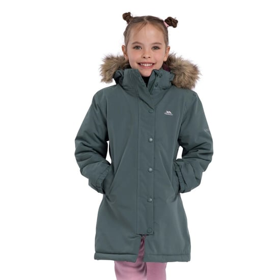 Trespass Mädchen Astound TP50 wasserdichte Jacke (Fichte grün) - Image 4