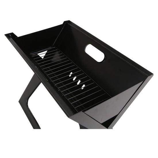Regatta Faltbarer Holzkohlegrill (Schwarz) - Image 3