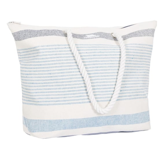 Trespass Womens/Ladies Totba Tote Bag (Weiß/Blauer Streifen) - Image 6