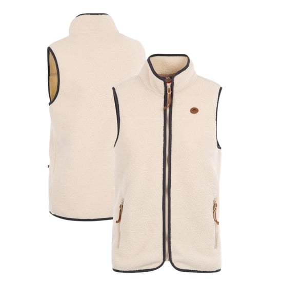 Trespass Womens/Ladies Notion Fleece AT300 Gilet (Ghost) - Image 3