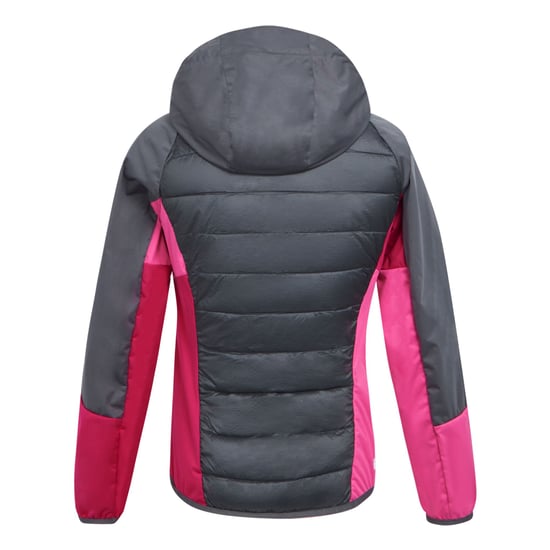 Regatta - "Andreson Pro" Hybridjacke für Damen (Mittelgrau/Flamingo-Rosa) - Image 2