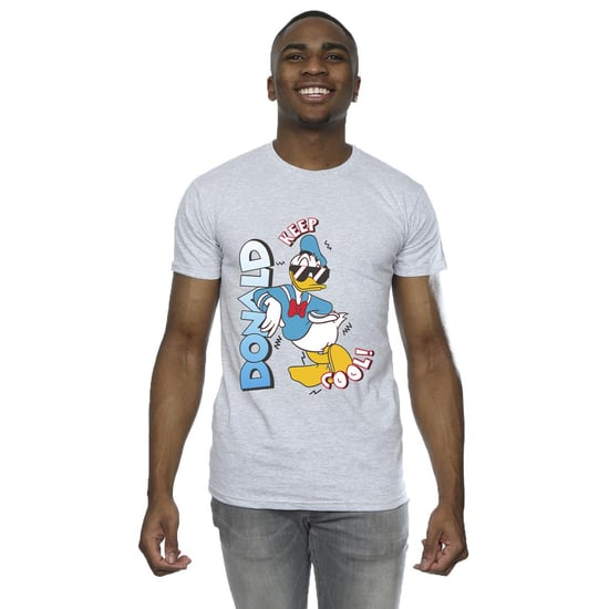 Disney - "Donald Duck Cool" T-Shirt für Herren (Grau) - Image 2