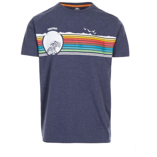 Trespass Herren Lakehouse T-Shirt (Marine Mergel) - Image 1