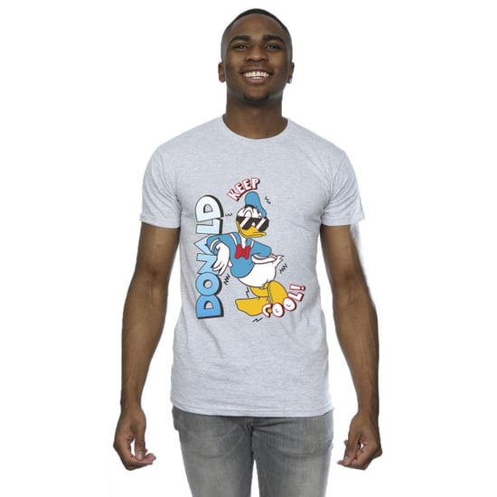 Disney - "Donald Duck Cool" T-Shirt für Herren (Grau) - Image 3