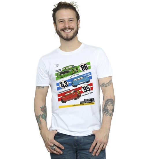 Disney - "Cars Piston Cup Champions" T-Shirt für Herren (Weiß) - Image 3