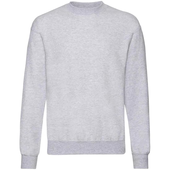 Fruit of the Loom - "Classic" Sweatshirt Eingesetzt für Herren/Damen Unisex (Grau meliert) - Image 1