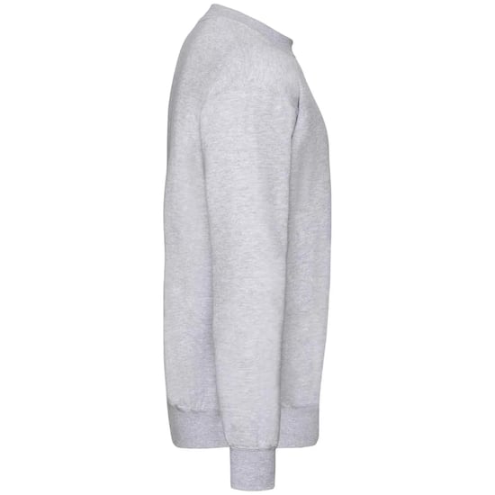 Fruit of the Loom - "Classic" Sweatshirt Eingesetzt für Herren/Damen Unisex (Grau meliert) - Image 3