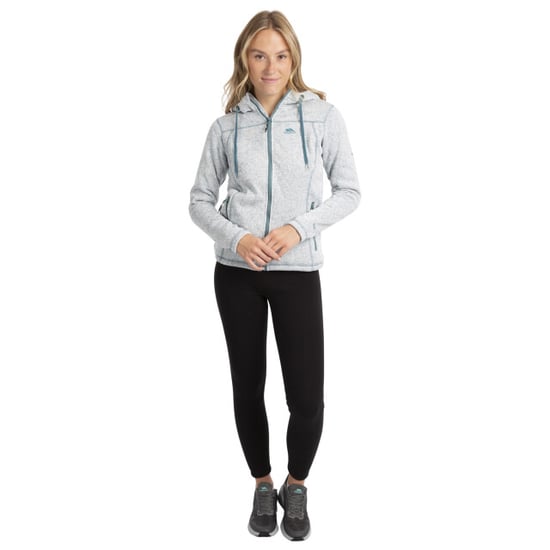 Trespass Womens/Ladies Odelia Fleece Jacke (Aquamarin) - Image 4
