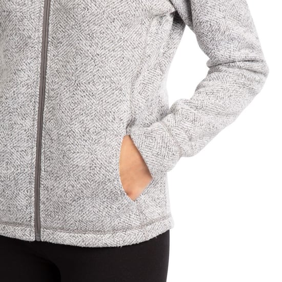 Trespass - "Reserve" Fleece mit Kapuze für Damen (Sturmgrau) - Image 5