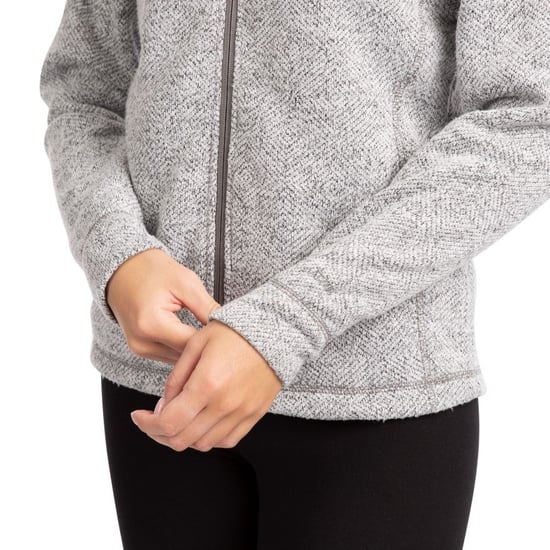 Trespass - "Reserve" Fleece mit Kapuze für Damen (Sturmgrau) - Image 6