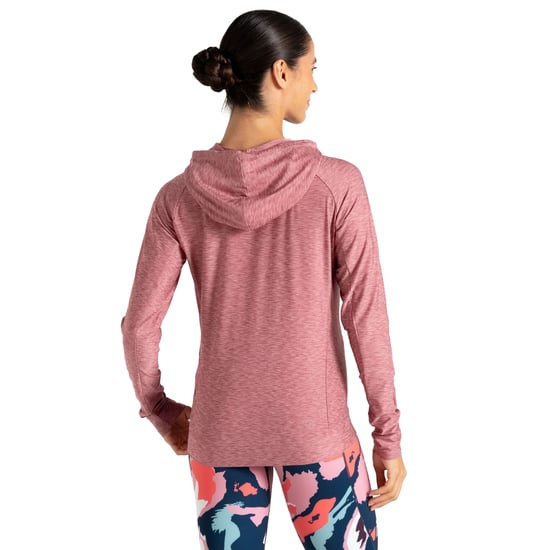 Dare 2B Damen Kapuzenpullover Sprint City besonders leicht (Lila meliert) - Image 2