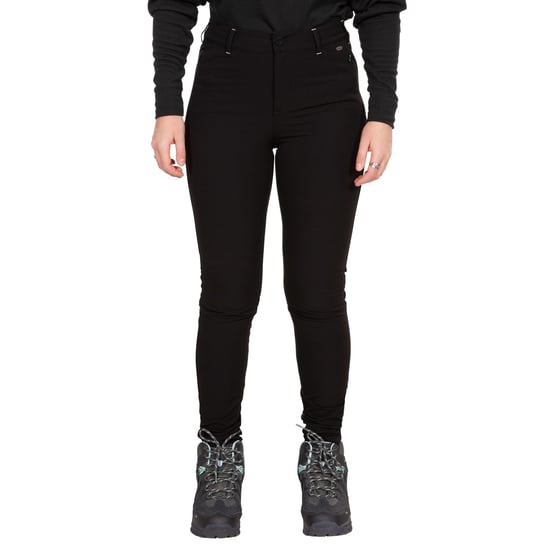 Trespass Womens/Ladies Fuzzy Sherpa Leggings (Schwarz) - Image 3