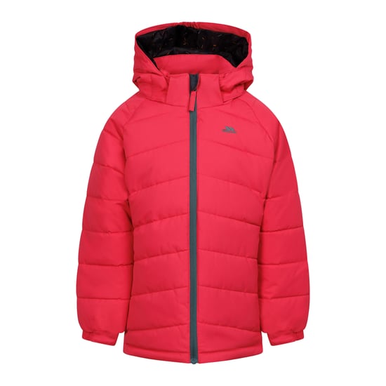 Trespass Kinder / Mädchen Steppjacke Amira mit Kapuze (Erdbeere) - Image 1