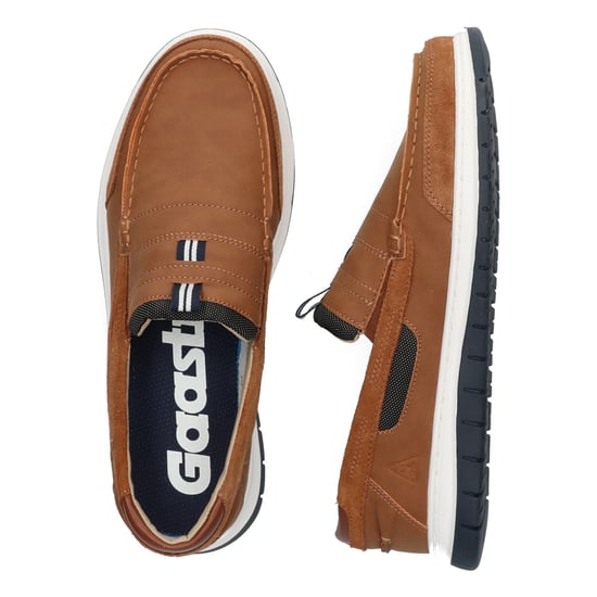 Gaastra Halbschuhe für Herren. Die Schuhe sind aus hochwertigem Textil und Wildleder gefertigt. Der Schuh hat eine herausnehmbare EVA-Einlegesohle, die für eine angenehme Dämpfung sorgt.  Marke: GaastraModellname: CapoKategorie: HerrenschuheMaterialien: T - Image 3