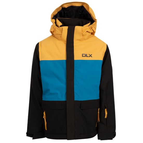 Trespass - "Garcia" Skijacke für Kinder (Schwarz/Gelb/Blau) - Image 1