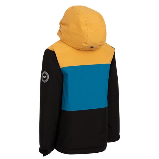 Trespass - "Garcia" Skijacke für Kinder (Schwarz/Gelb/Blau) - Image 2