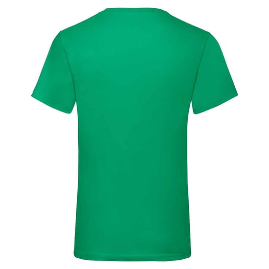 Fruit of the Loom - "Valueweight" T-Shirt V-Ausschnitt für Herren/Damen Unisex (Irisches Grün) - Image 2