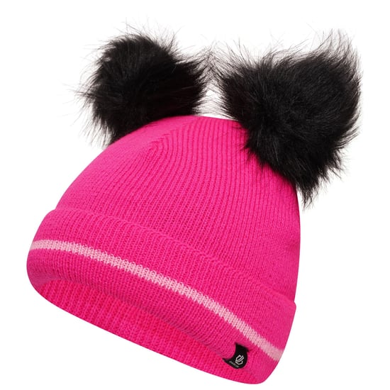 Dare 2B - "Brighten" Hut- und Handschuh-Set Flauschig für Kinder (Pink/Zuckerwatte) - Image 3