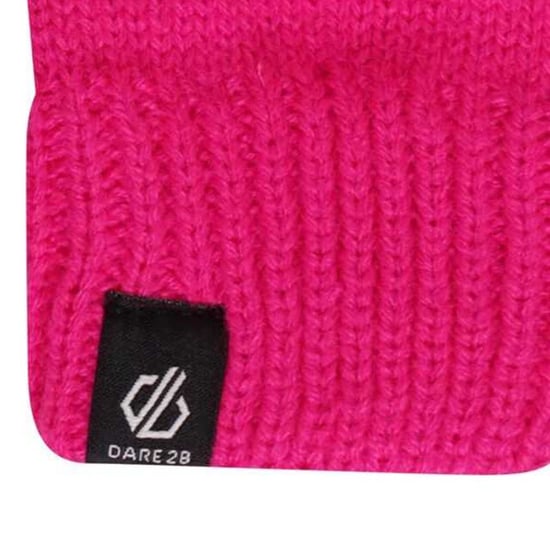Dare 2B - "Brighten" Hut- und Handschuh-Set Flauschig für Kinder (Pink/Zuckerwatte) - Image 4