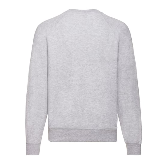Fruit of the Loom - "Classic" Sweatshirt für Herren/Damen Unisex Raglanärmel (Grau meliert) - Image 2