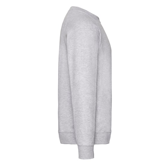Fruit of the Loom - "Classic" Sweatshirt für Herren/Damen Unisex Raglanärmel (Grau meliert) - Image 3