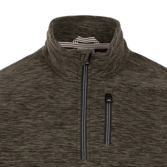 Trespass - "Farnworth" Fleece-Oberteil für Herren (Dunkelrot) - Image 3