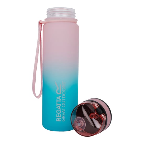 Regatta Great Outdoors Tritan Trinkflasche 0,6 l (Pink Mist/Türkis) - Image 2