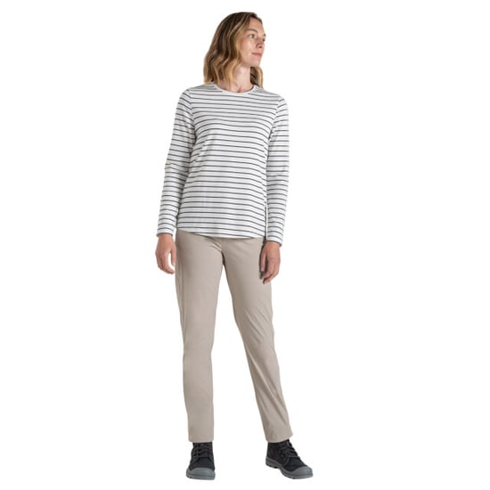 Craghoppers - "Akona" T-Shirt für Damen Langärmlig (Marineblau) - Image 4