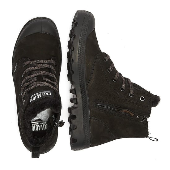 Palladium Pampa Hi Zip WL W Womens Schwarz Stiefel - Image 6