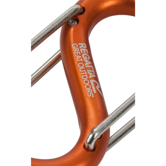 Regatta Great Outdoors S-förmiger Karabiner (gelb leuchtend) - Image 3