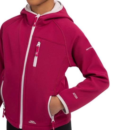 Trespass Kinder Softshelljacke Kian (Beerenrot) - Image 3