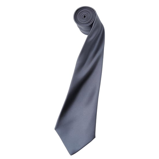 Premier - "Colours Collection" Krawatte (Stahl) - Image 1