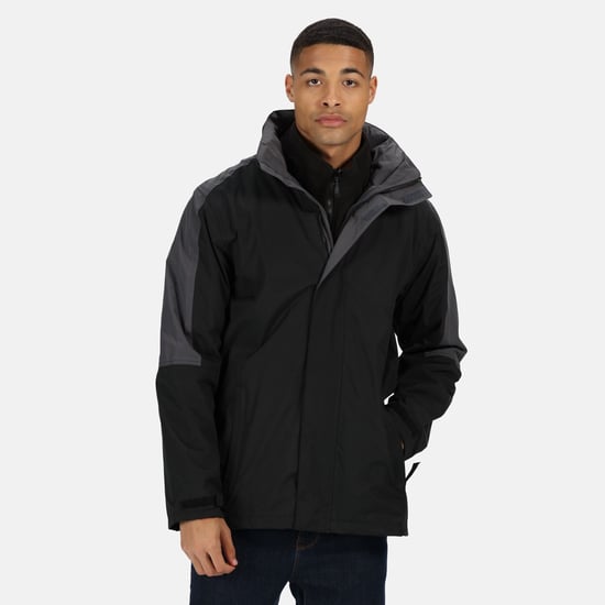 Regatta Herren Defender III 3-in-1 wasserdichte winddichte Jacke / Performance Jacke - Image 3