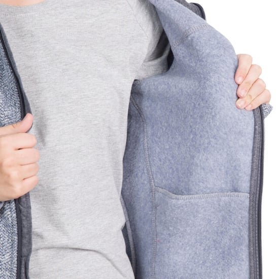 Trespass - "Reserve" Hoodie mit durchgehendem Reißverschluss für Kinder (Jeansblau) - Image 4